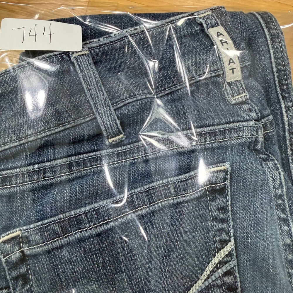 Ariat REAL Denim Womens 26S Dark Wash Mid Rise Bootcut Jeans 10014015 - Picture 10 of 10